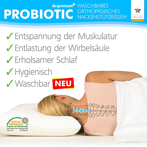 Argenturm Probiotic Nackenstützkissen Testsieger