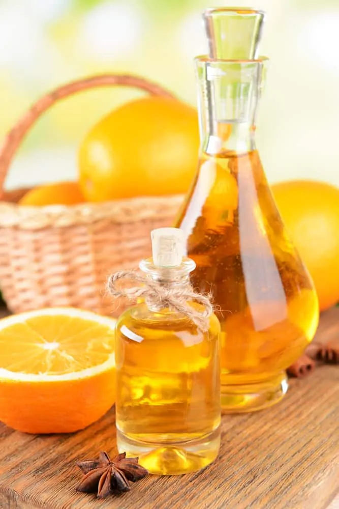 Orangenöl Flasche
